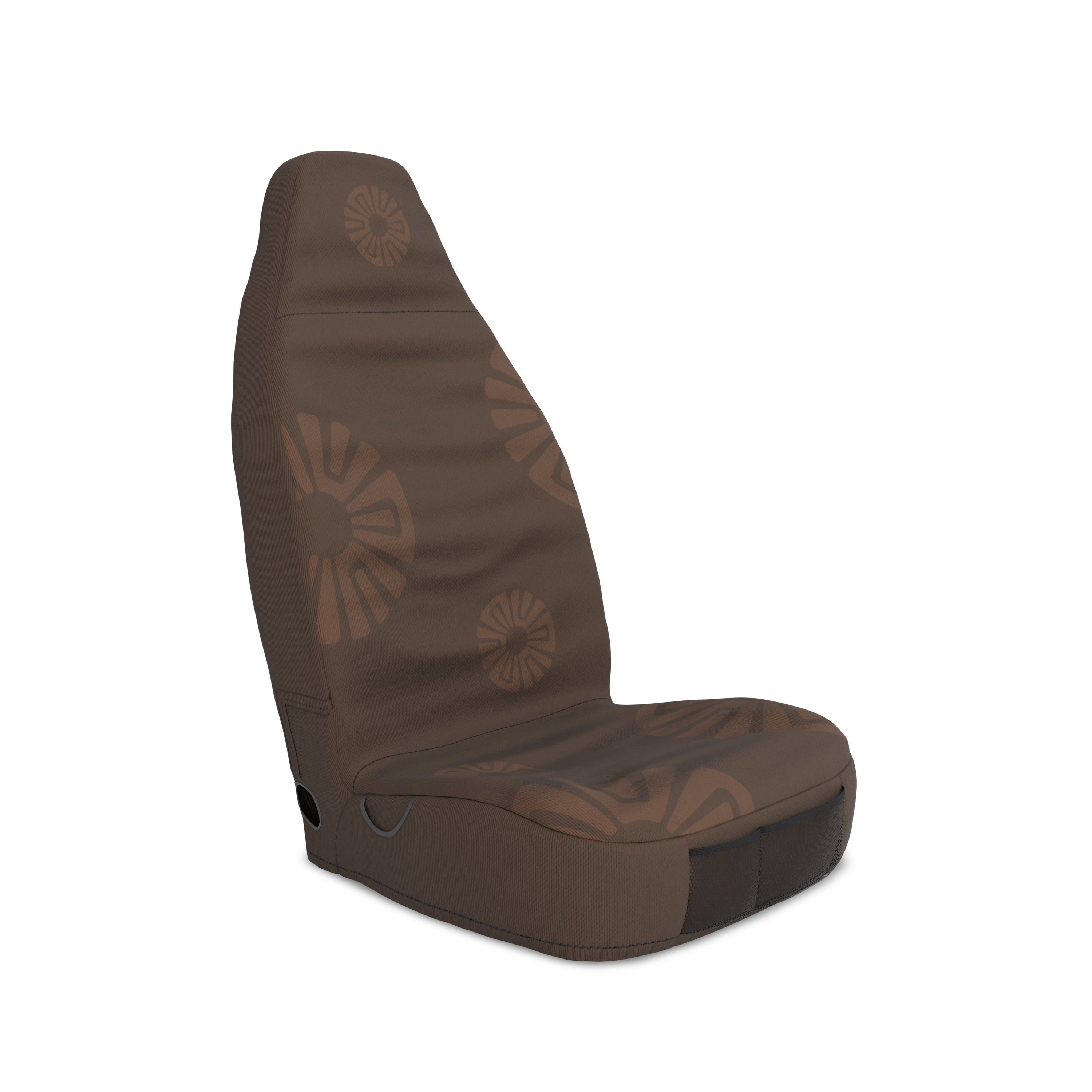 Solara Clay universal seat cover - dark brown main view