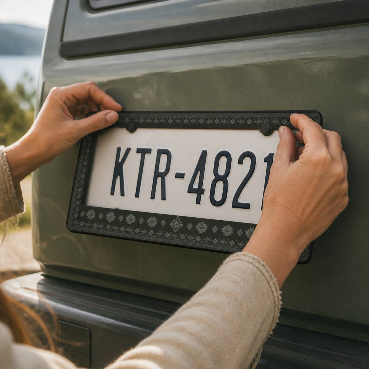 Karma - License Plate Frames (USA & Canada)
