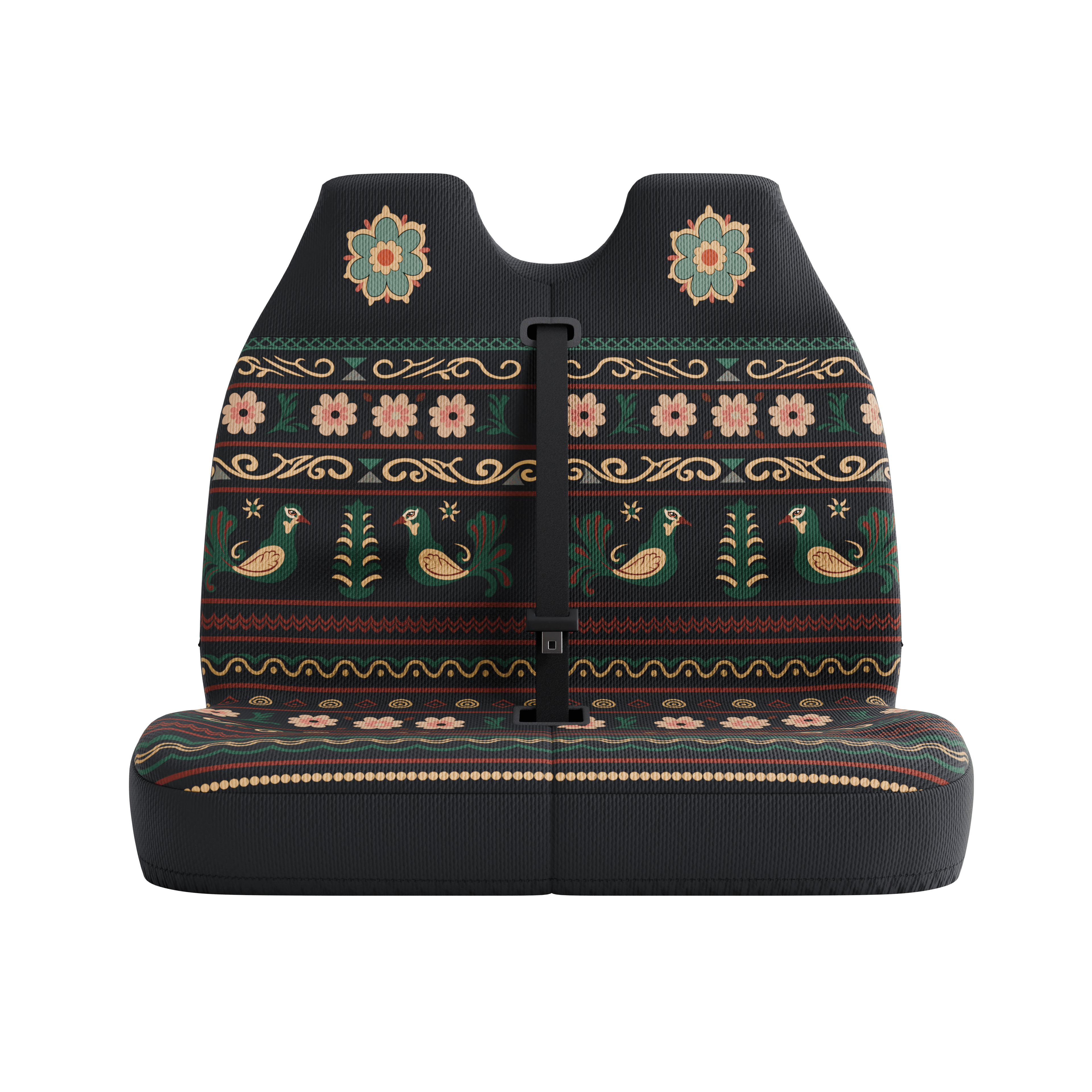 Indira - Double Front Seat Cover - Solara Covers - Waterproof seat covers