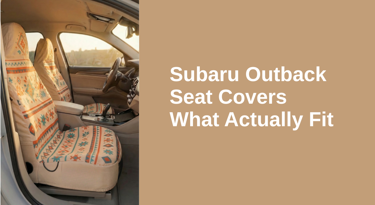 Subaru outback seat covers