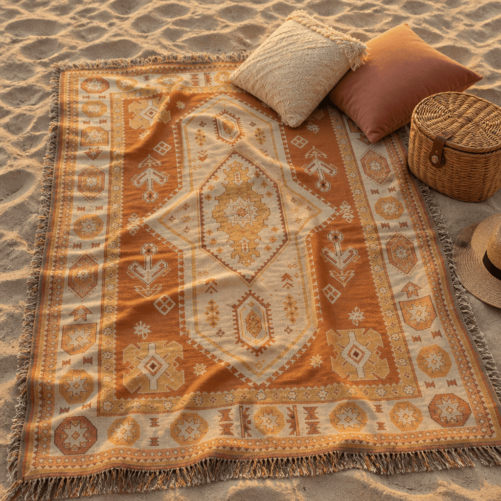 Kasbah - Jacquard Woven Throw Rug