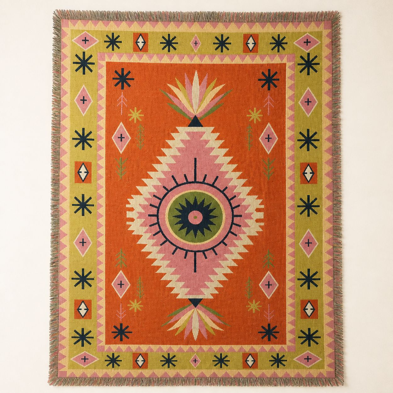 Yucca - Jacquard Woven Throw Rug