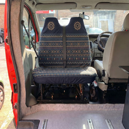 Lima - Double Front Seat Cover - Solara Covers - Waterproof seat covers