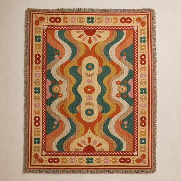 Nirvana - Jacquard Woven Throw Rug