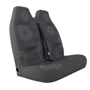 Stone Grey - Double Front Seat Cover