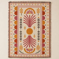 Palmyra - Jacquard Woven Throw Rug