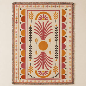 Palmyra - Jacquard Woven Throw Rug