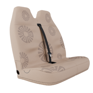Sand - Double Front Seat Cover