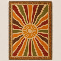 Halo - Jacquard Woven Throw Rug
