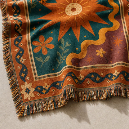 Solstice - Jacquard Woven Throw Rug