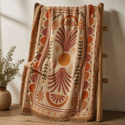Palmyra - Jacquard Woven Throw Rug