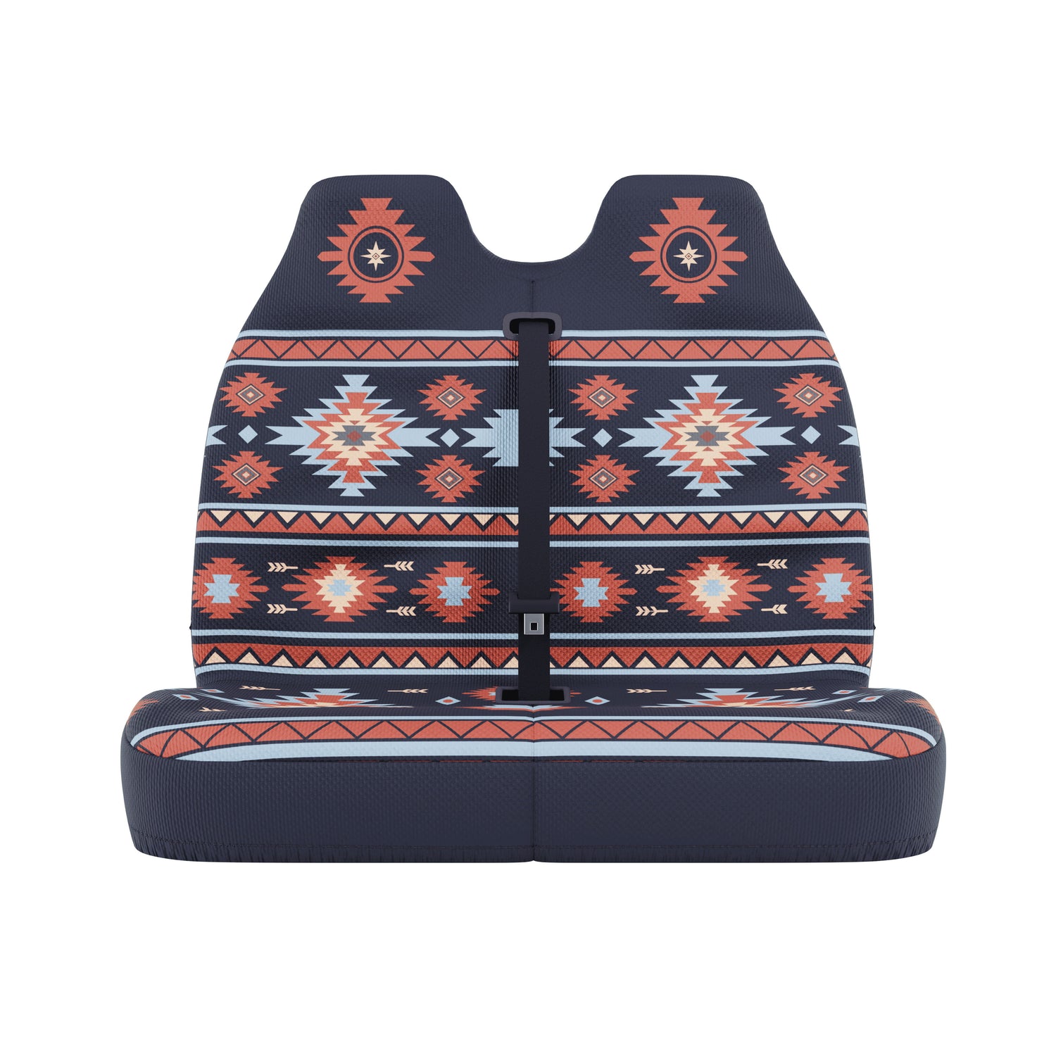 Zara Navy -  Double Front Seat Cover