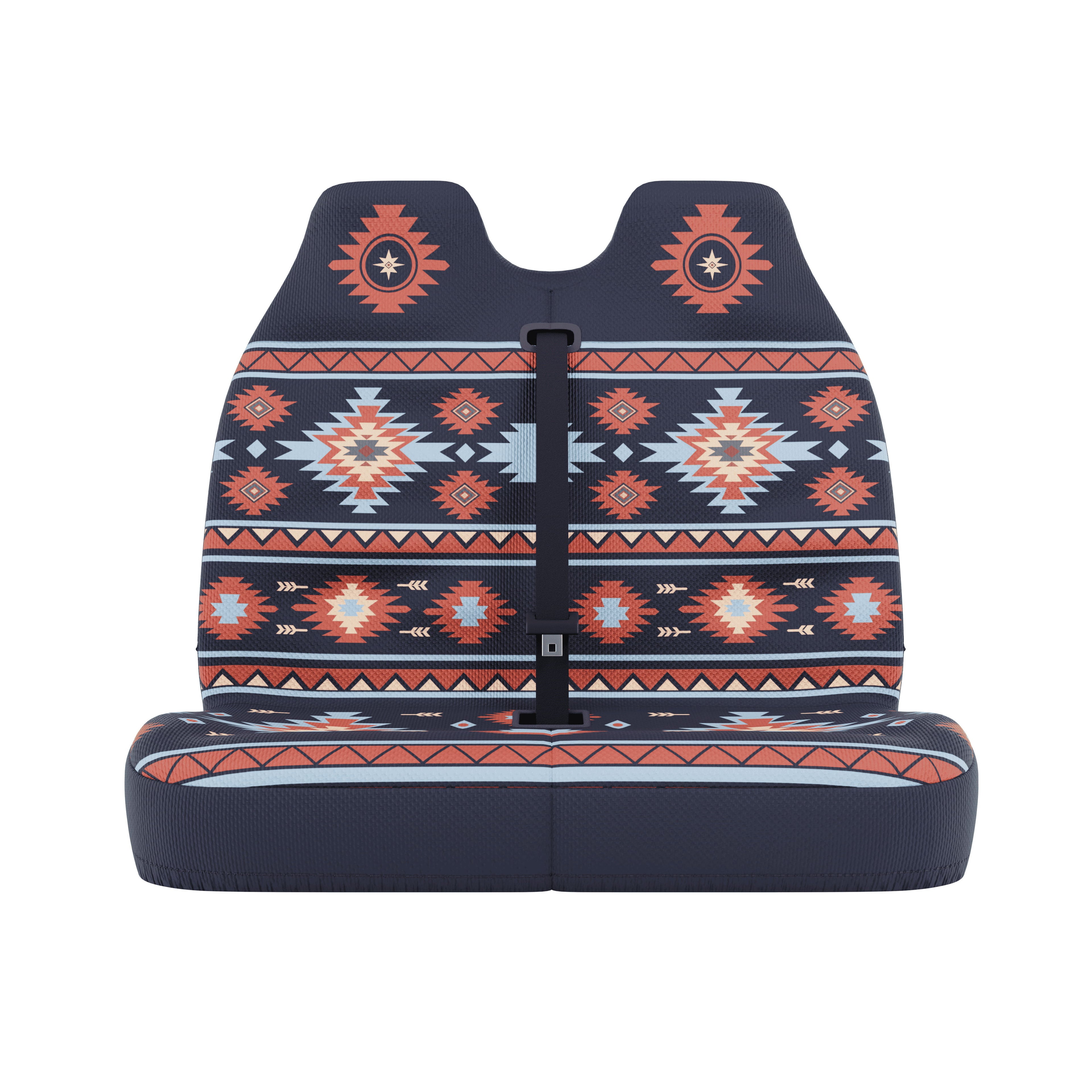 Zara Navy -  Double Front Seat Cover