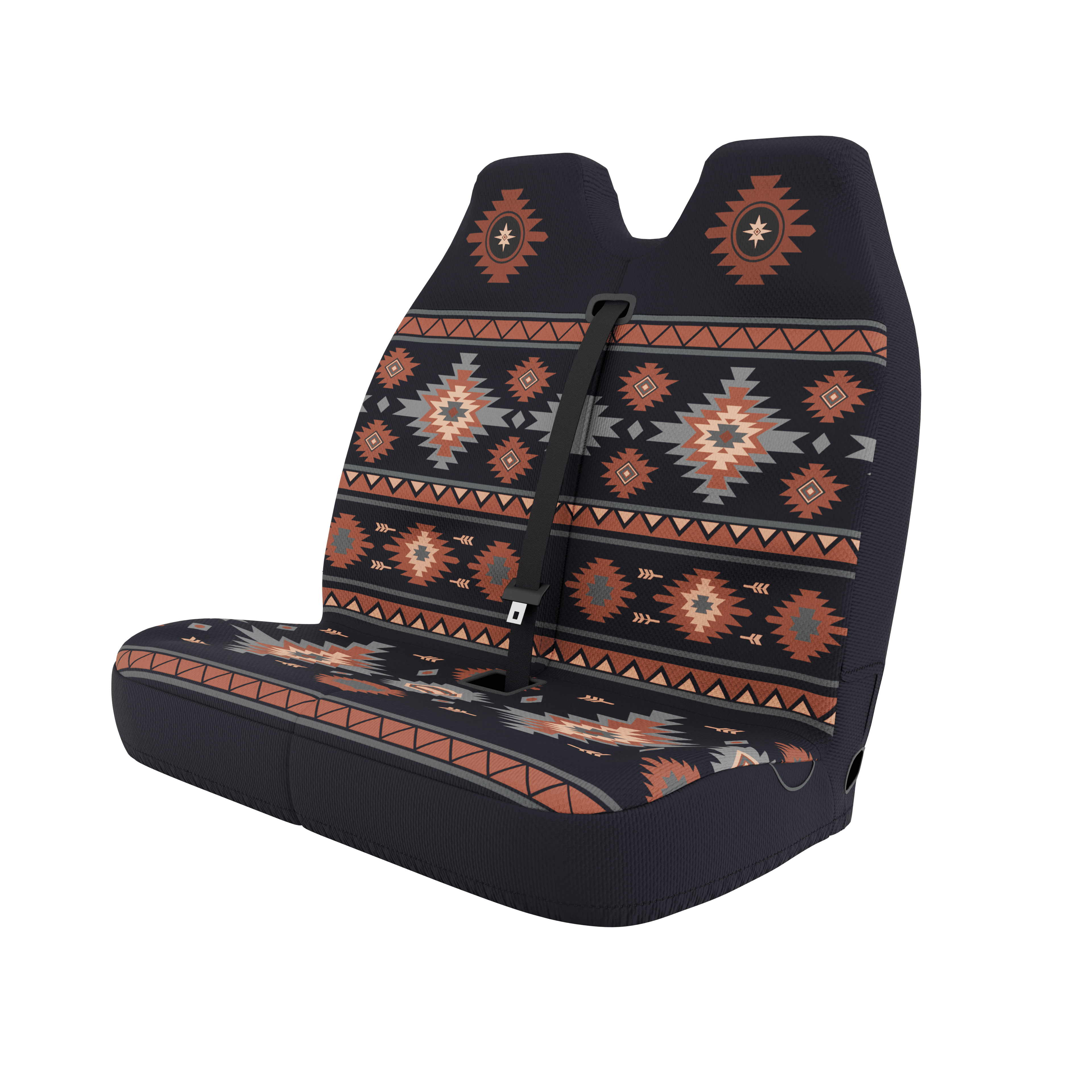 Zara - Double Front Seat Cover - Solara Covers - Waterproof seat covers