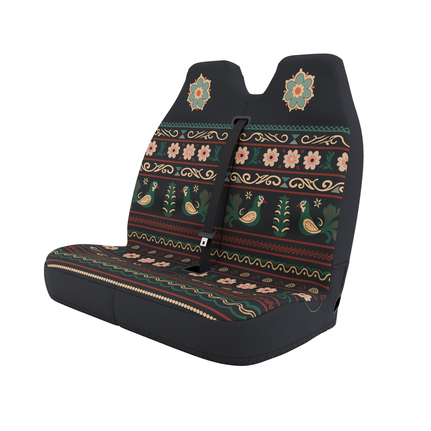 Indira - Double Front Seat Cover - Solara Covers - Waterproof seat covers