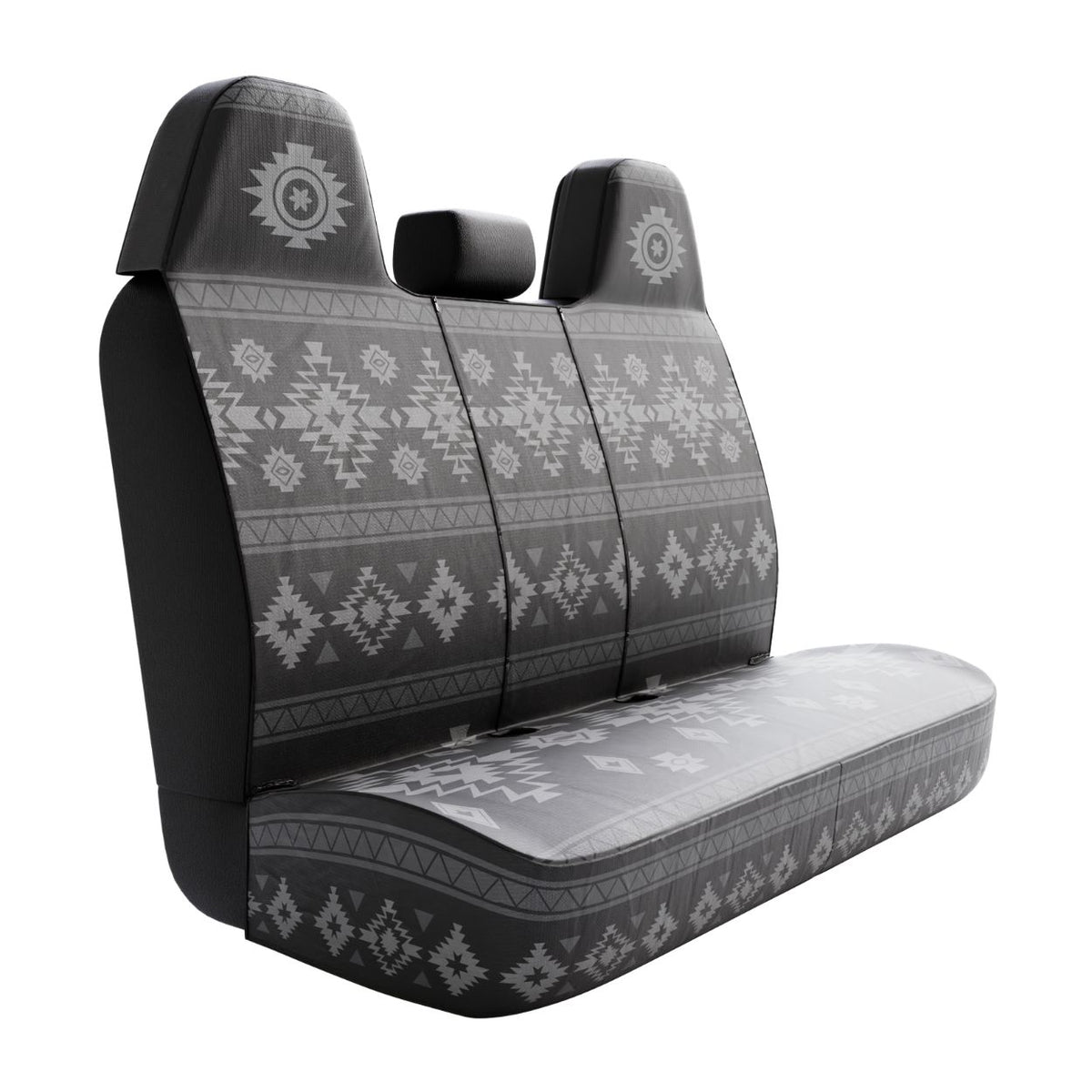 Karma 2.5-seat back seat cover, side angle in the back seat