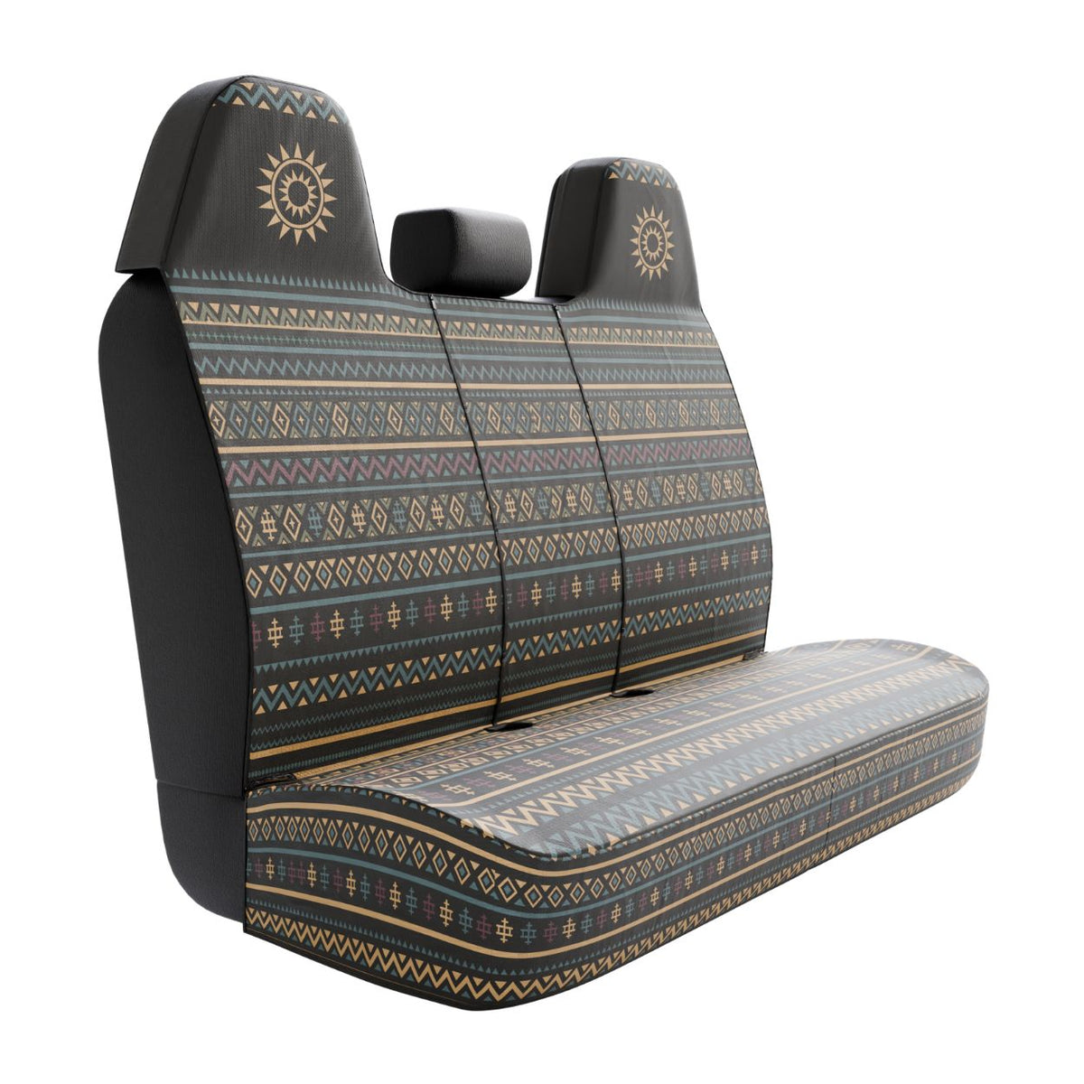 Lima 2.5-seat back seat cover, side angle in the back seat