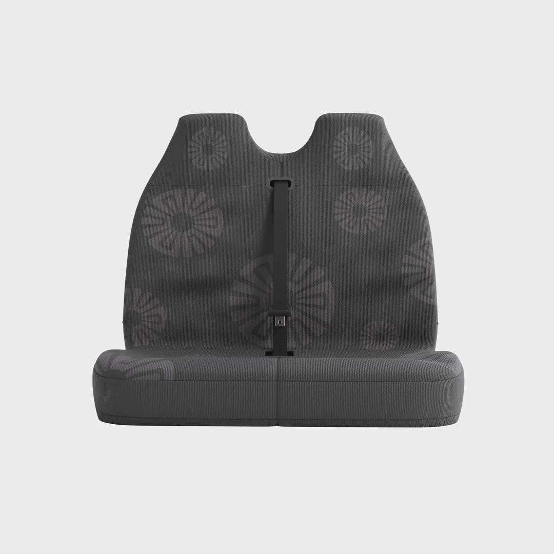 Stone Grey - Double Front Seat Cover