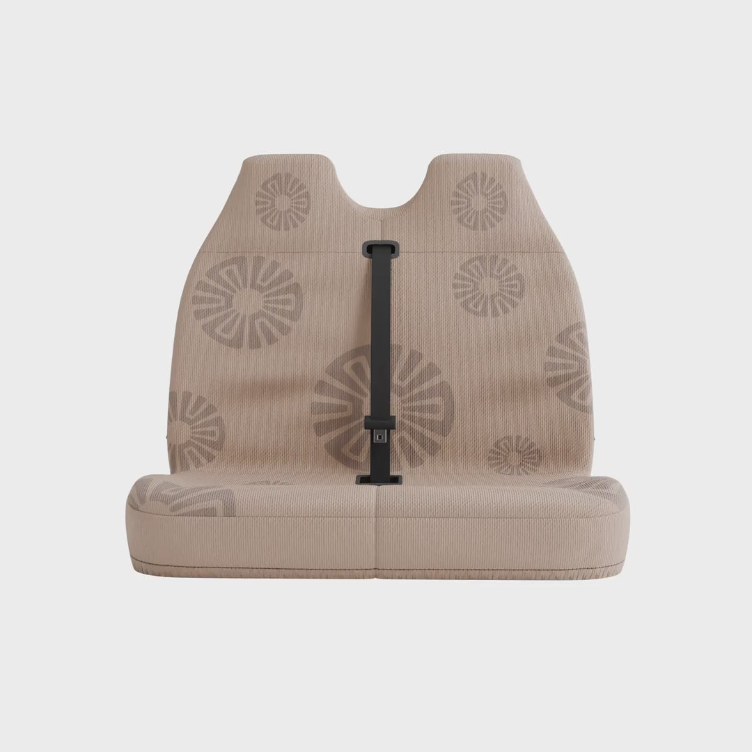 Sand - Double Front Seat Cover