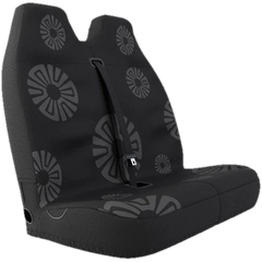 Ash Black - Double Front Seat Cover